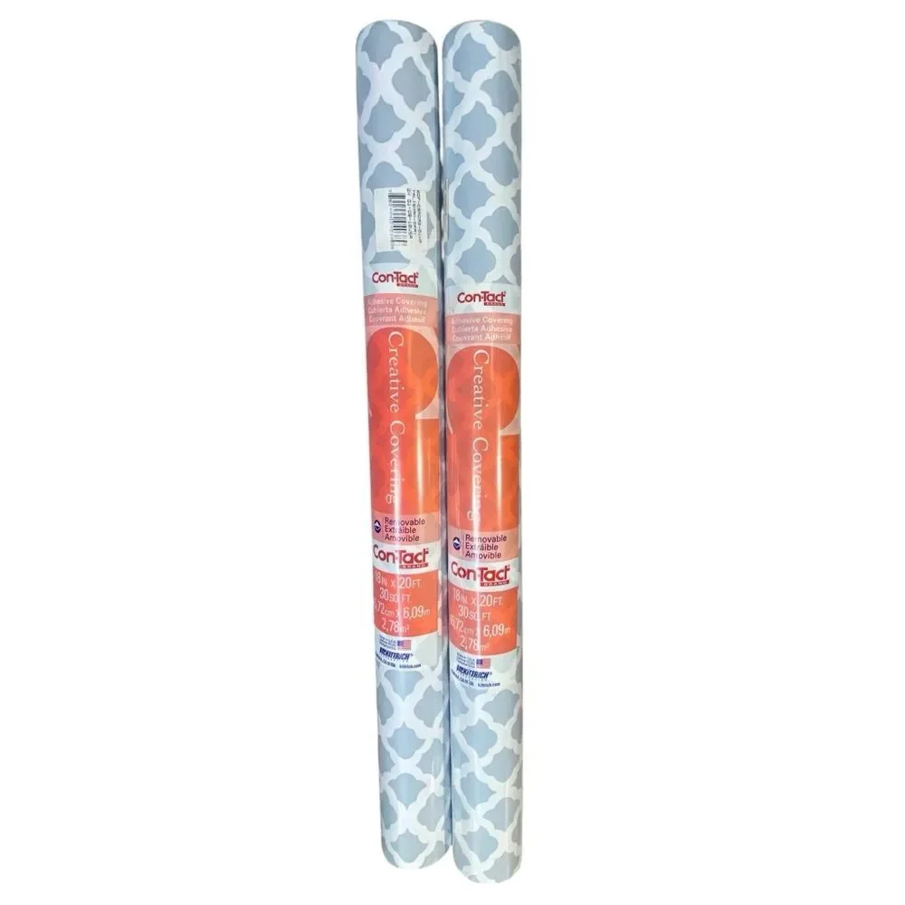 Con-Tact NWT Adhesive & Removable 2 Rolls 18